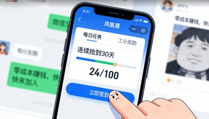 凤凰潮 APP 的卷轴模式 = 传销 + 资金盘，提现就卡壳，账号说封就封