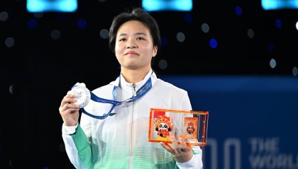 刘清漪:“得银牌已发挥到极致,对手都很坚韧”|大象闯世运