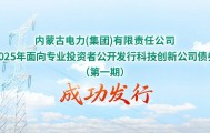 德邦证券操盘内蒙古首单10年期科创公司债成功落地