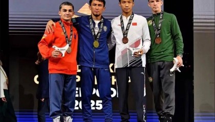 代表国家队出战！禅城拳击运动员刘闯获世锦赛季军