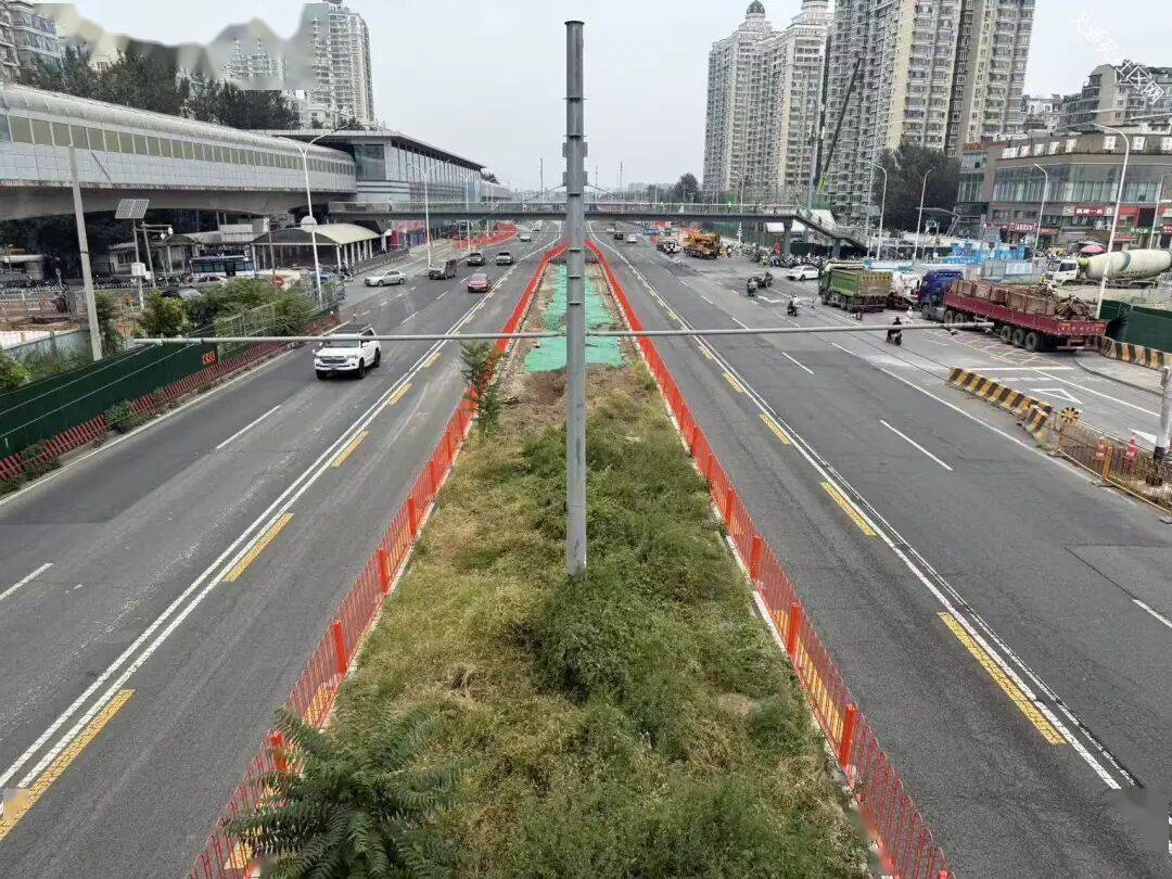 注意!安立路改造,龙德广场过街天桥坡道将拆除——