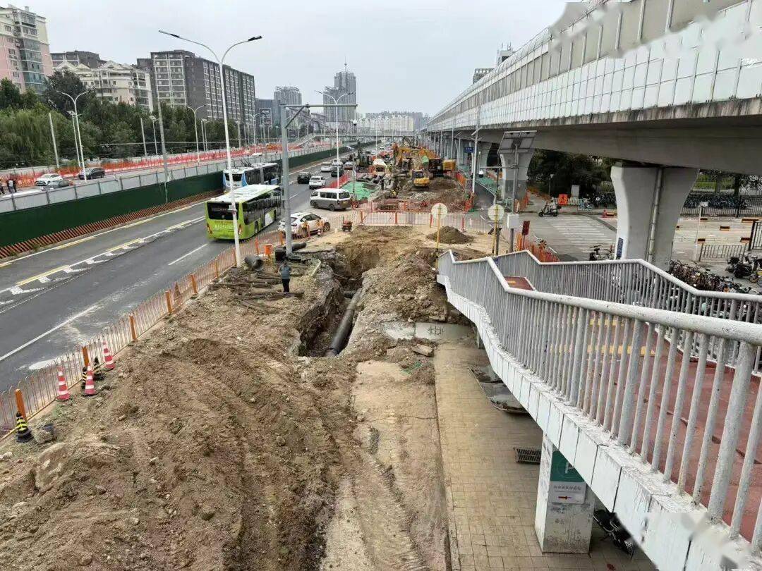 注意!安立路改造,龙德广场过街天桥坡道将拆除——