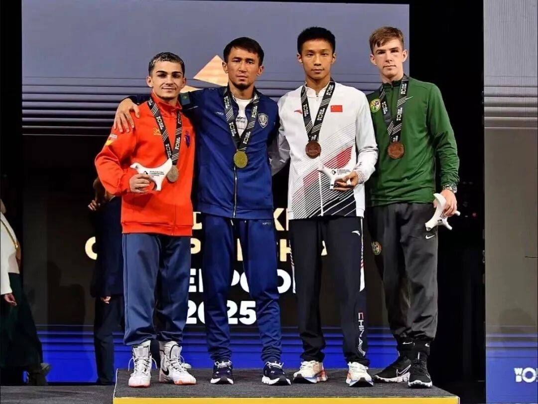 代表国家队出战!禅城拳击运动员刘闯获世锦赛季军