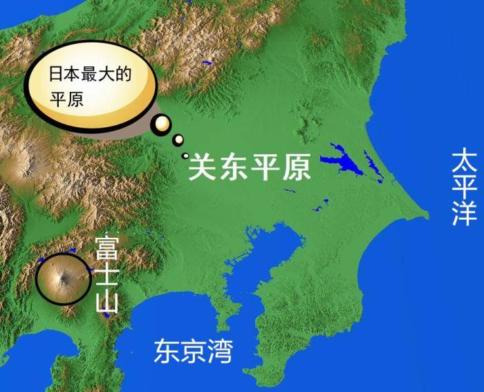 日本多山地丘陵,只有三个比较大的平原