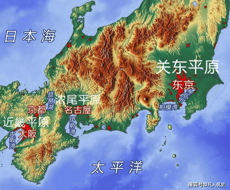 日本只有三个比较大的平原,你知道是哪三个吗?