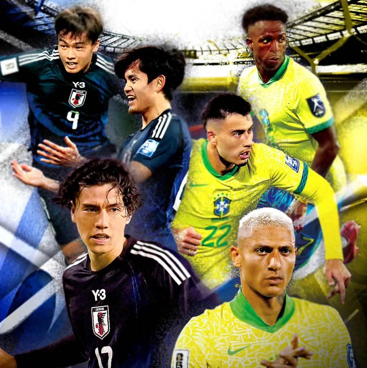 随着巴西2-3日本！诞生三大难以置信！揪出全场最差！