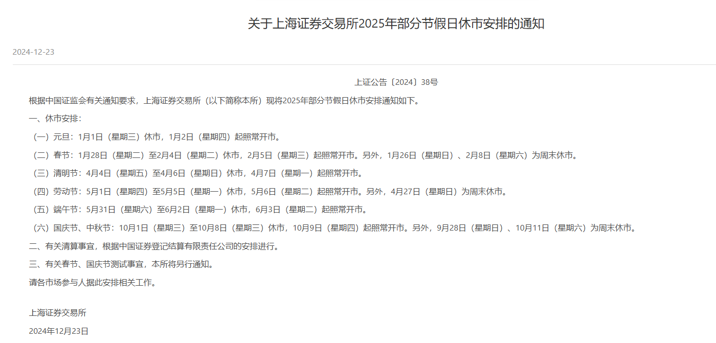 证券休市(证券休市假是什么) 证券休市(证券休市假是什么)